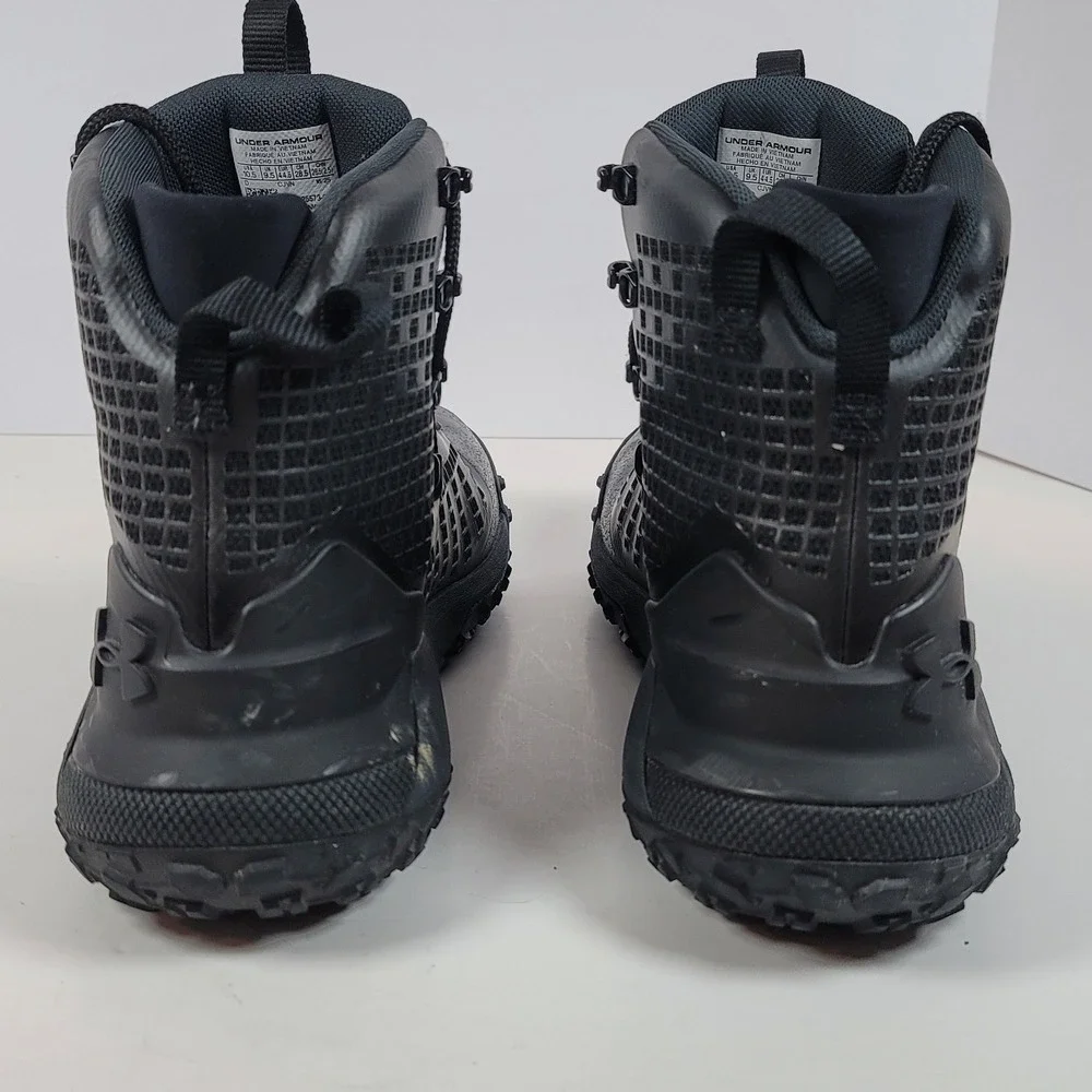 Under Armour HOVR Ridge Trek Storm Proof Hiking Boots 3025573-003 Mens 10.5